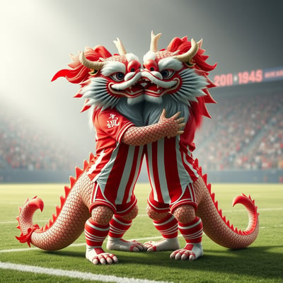 龍獅サッカー