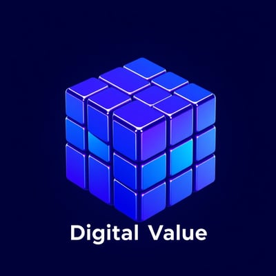 Digital Value ルービックキューブロゴ