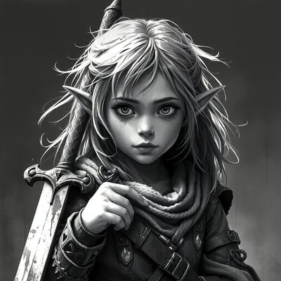Elf Swordsgirl