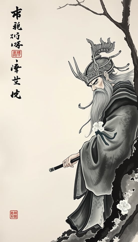 wukong,text in background "悟空“,ink and wash painting,
master piece, high quality, extreme detailed